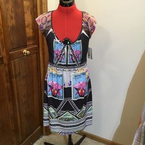 One World Sleep nightgown, size S, NWT, gossamer shoulders, elastic midriff